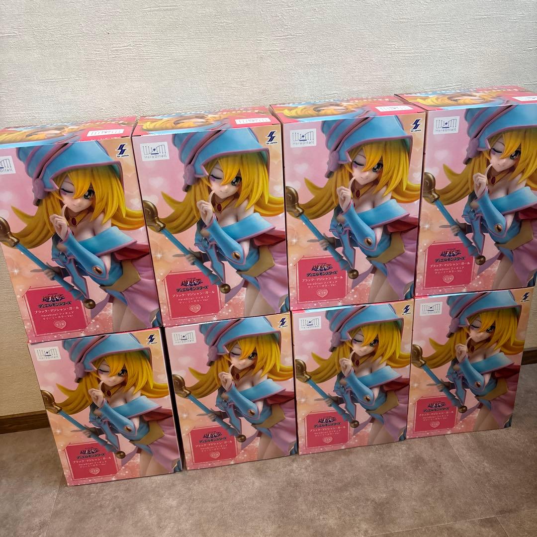 遊戯王デュエルモンスターズ 〜 ブラック・マジシャン・ガール　フィギュア　8個