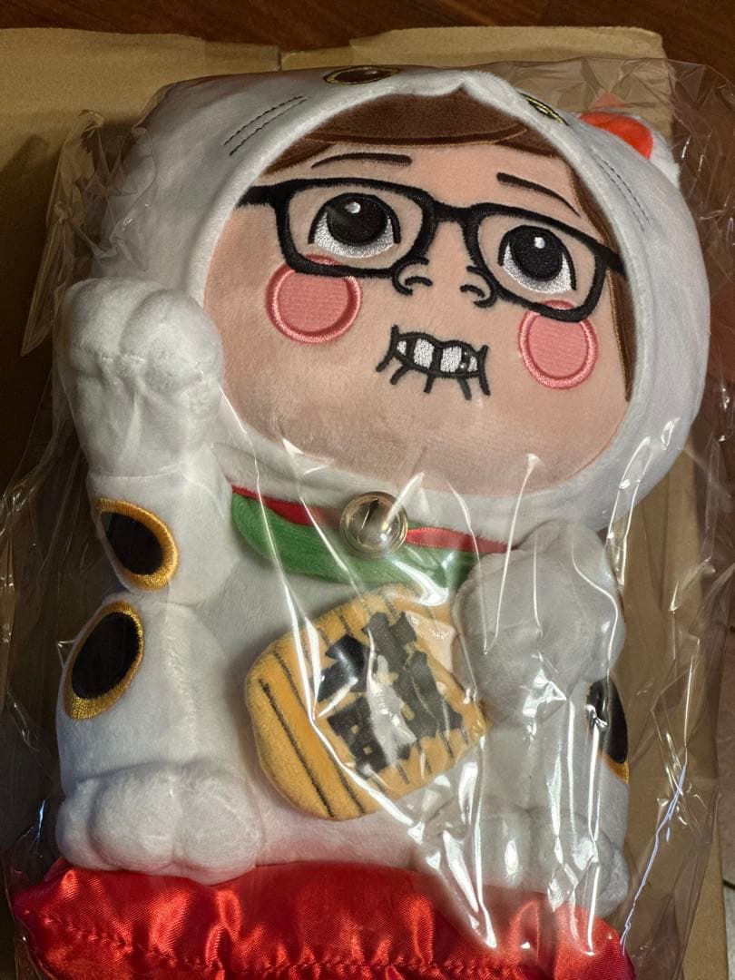 入手困難！みそきんまねきねこぬいぐるみ新品未開封・ヒカキン公式
