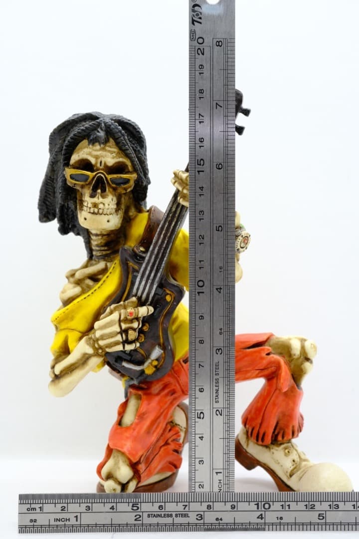 W.U.I. スカル ROCK TO DEATH フィギュア 骸骨 バンド - メルカリ