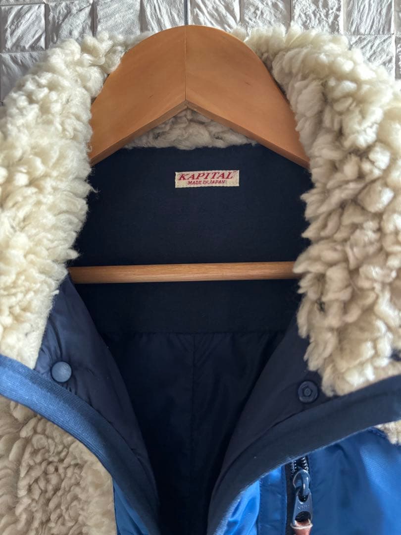 キャピタル KAPITAL ボア フリース ベスト - メルカリ