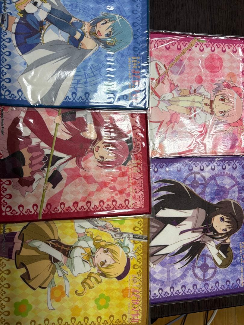 未使用】魔法少女まどか☆マギカ マイクロファイバーミニタオル 5種