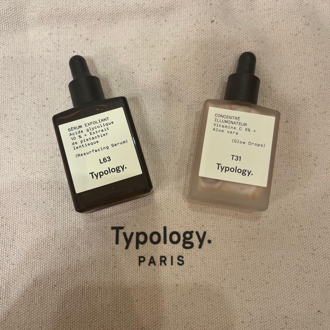 新品未開封TypologyT31& L63セット【ポーチ付き】一セット限り