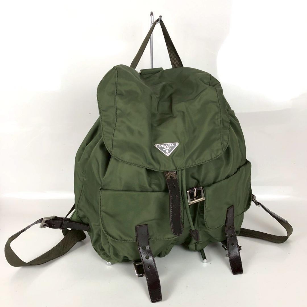 PRADA プラダ リュック バックパック ナイロン グリーン ブランド