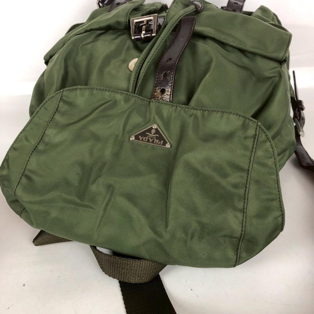 PRADA プラダ リュック バックパック ナイロン グリーン ブランド