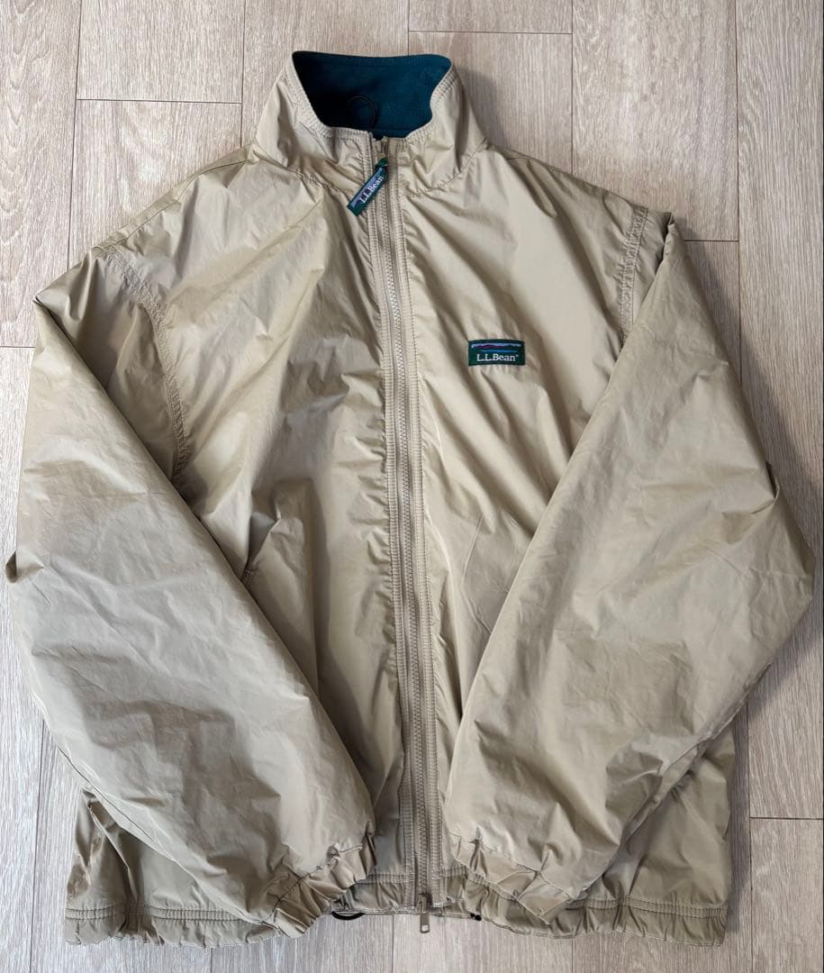 llbean ナイロン　フリース　ジャケット 80s〜 L.L.Bean ナイロン フリース ジャケット - Chago Chago Boutique