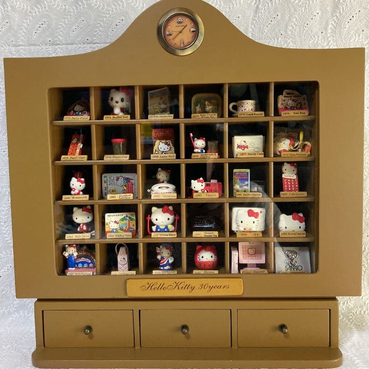 ハローキティ30ミニチュアコレクションクロック　激レア‼️