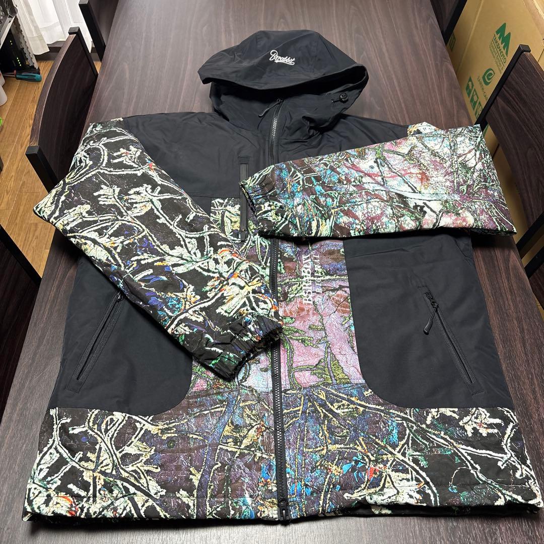 BSRABBIT フード付きカモフラージュジャケット