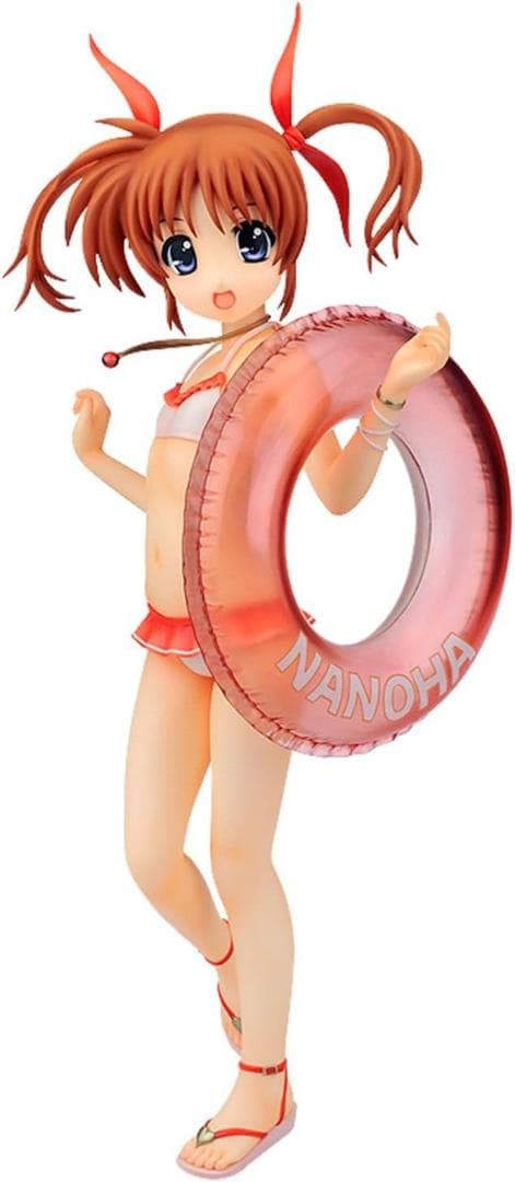 【未開封】ギフト フィギュア 高町なのは 水着Ver. 1/4 塗装済み完成品