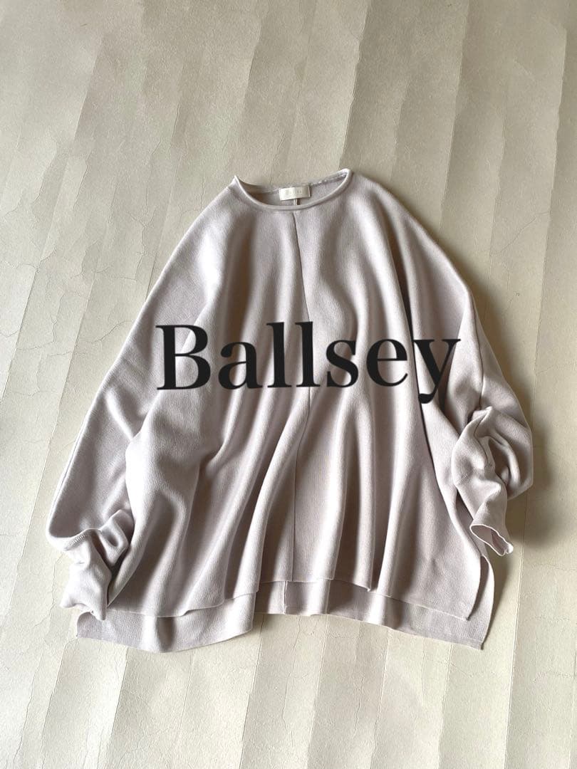 トゥモローランドBallsey ボールジィ バウンススムースウールワイドニット