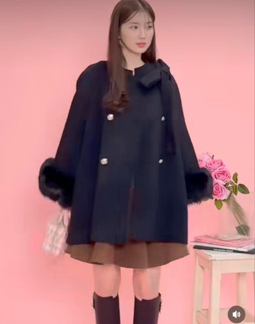 アレクサンドラウールコート　♡ メゾンマーブル