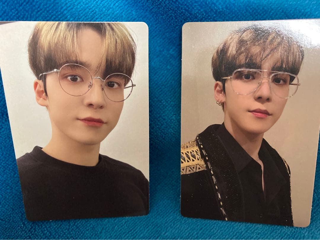 ATEEZ ユノ 限定トレカ hello82 グラスバージョン US トレカ | Shop at