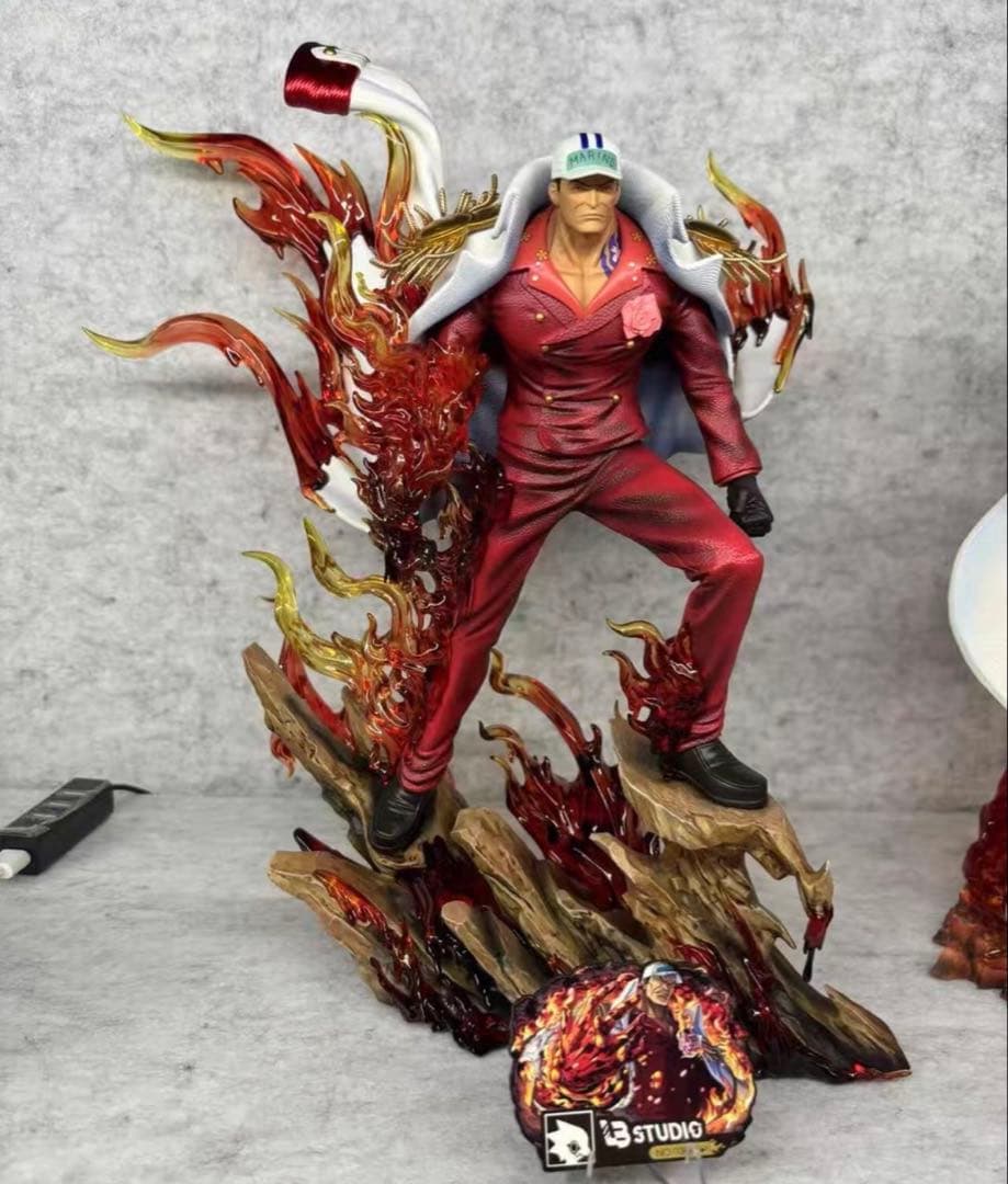 ワンピース サカズキ ガレージキット ガレキ スタチューX③ Amazon | ONE PIECE ワンピース 白ひげ ガレージキット ガレキ