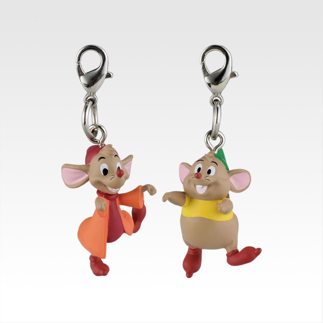 ① 一番くじ ディズニー ミニフィギュアチャーム シンデレラ ジャック