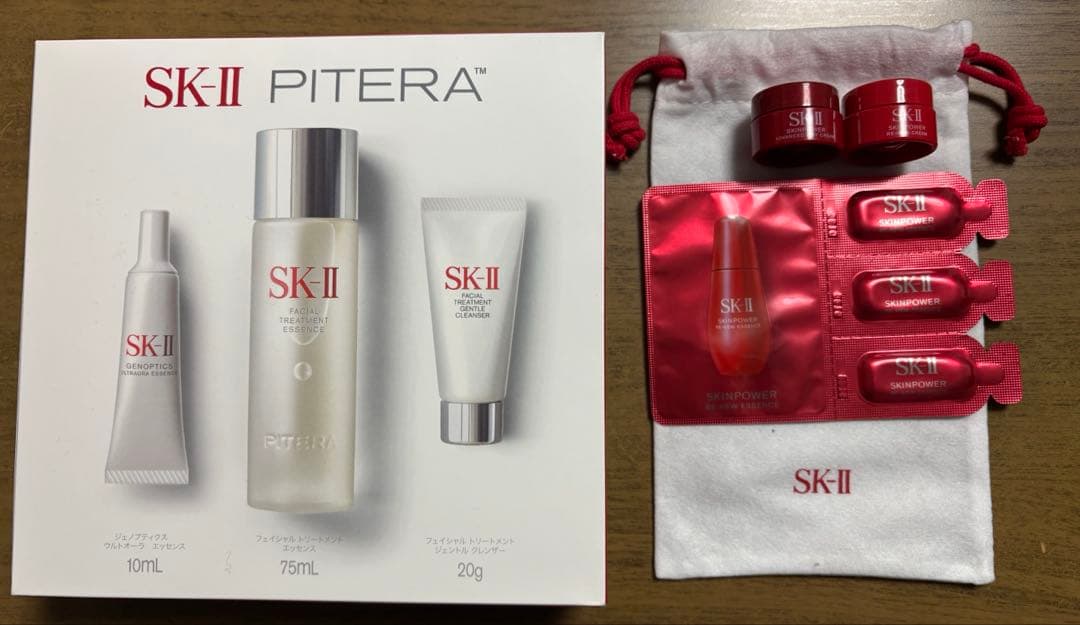 SK-II ピテラ トライアルセット★新旧クリームとエッセンスのサンプル付‼︎
