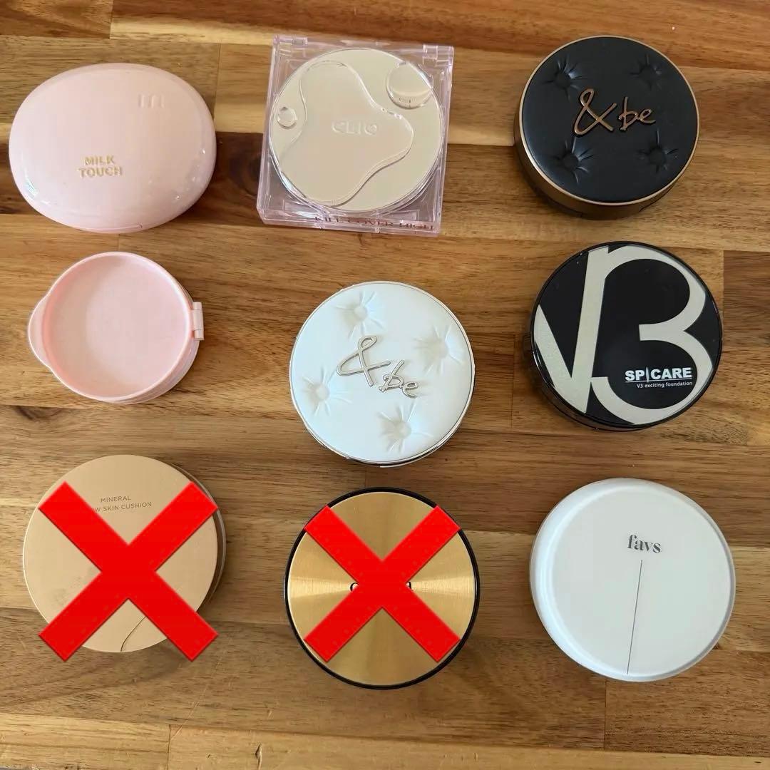 使用回数10回未満 クッションファンデ バラ売り