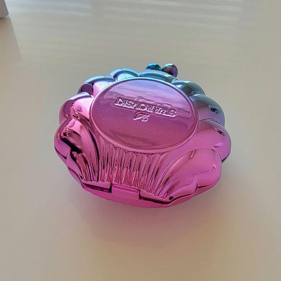 非売品 Swarovski スワロフスキー 貝殻 アクセサリーケース ノベルティ