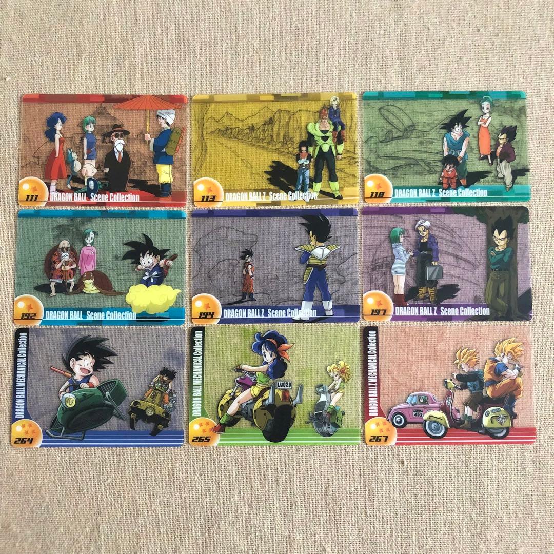 ドラゴンボール 森永ウエハース カード 原画絵 カードダス 鳥山明