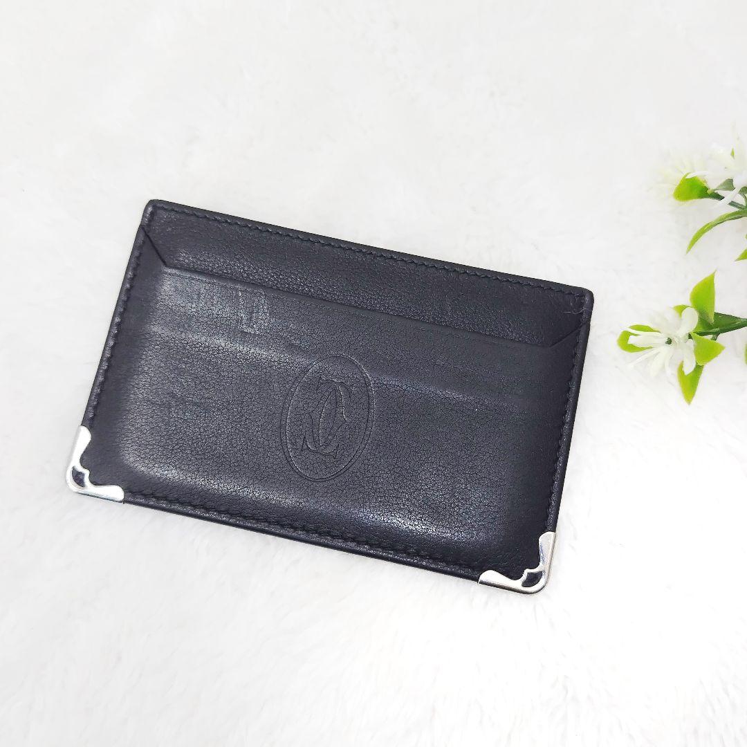 ✨️未使用✨️カルティエ Cartier カードケース ブラック レザー