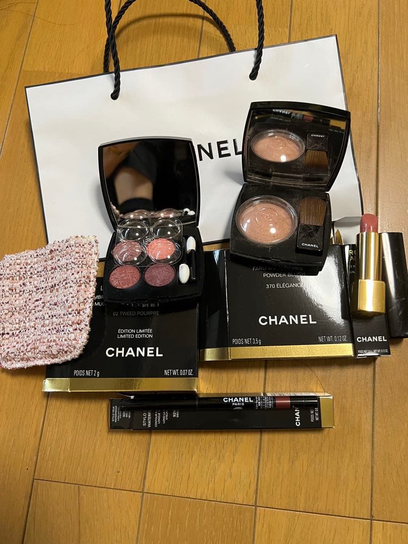 シャネル　ツイードコスメセット