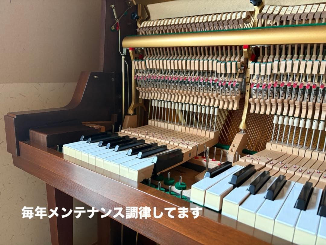 YAMAHA ピアノ W102Bウォルナット半艶 大幅に値下げ45→37万円