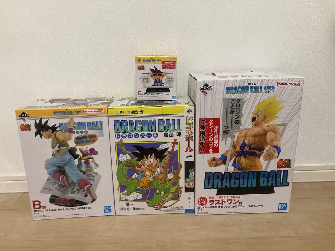 R*N様 【新品】一番くじドラゴンボール40th　A 賞B賞ラストワン賞セット