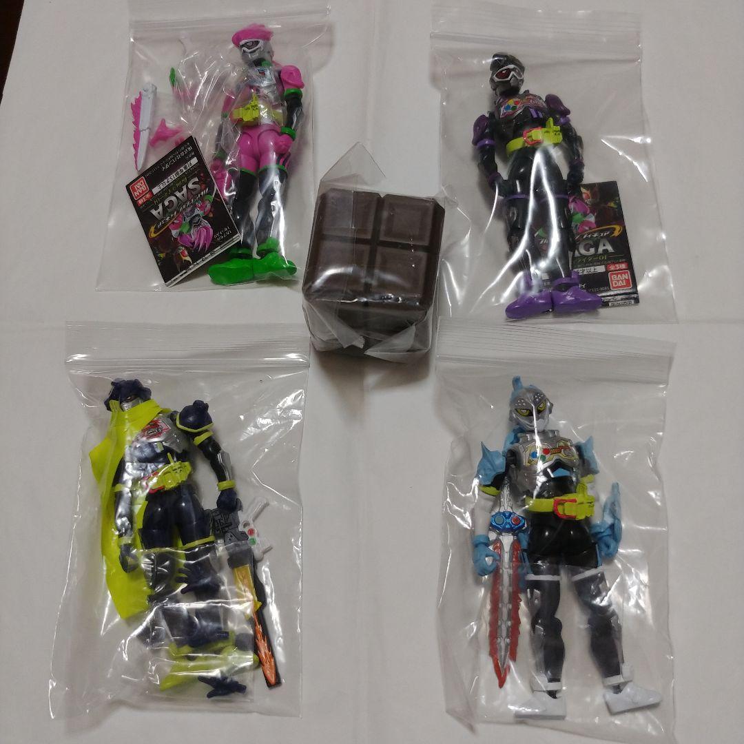 フルアクションフィギュア SAGA 仮面ライダーエグゼイド 4体セット