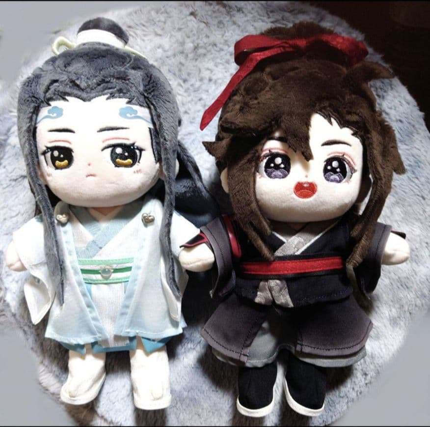 魔道祖師 ぬいぐるみ 20cm 魏無羨 藍忘機