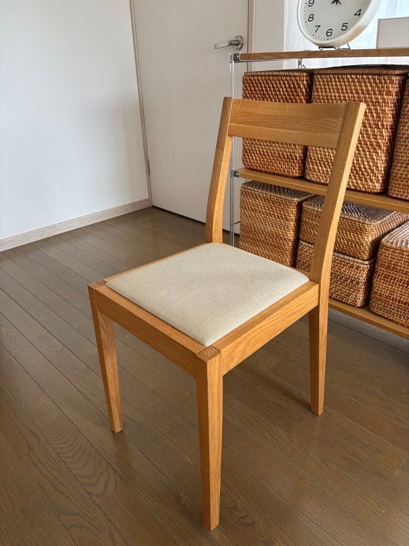 無印良品 オーク材チェア（A）