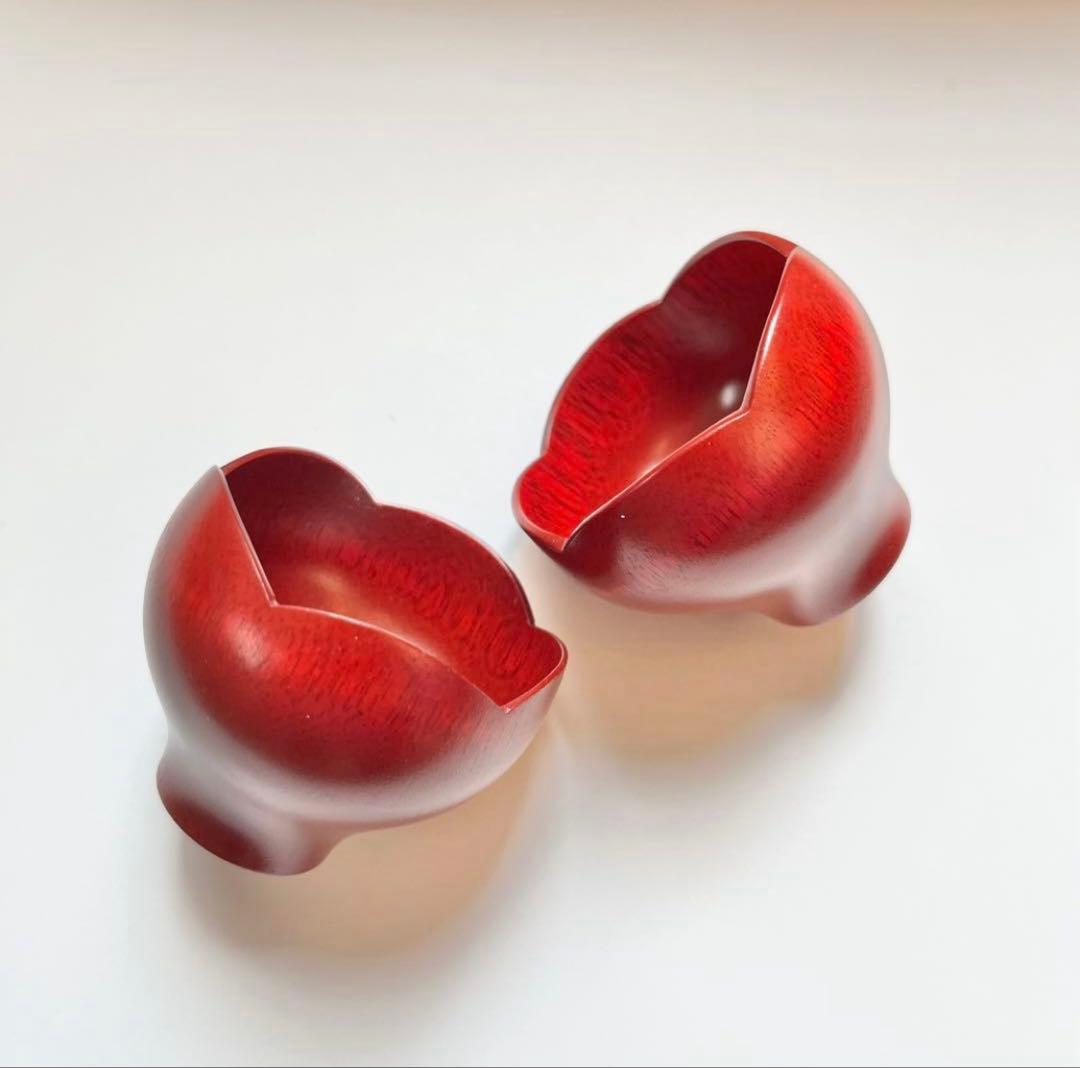 奥の麻衣子　漆　ぐい呑　豆鉢　2個　漆器 奥の麻衣子（漆器） | 八百萬本舗