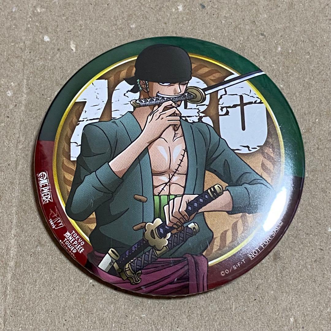 ワンピース ゾロ 缶バッジ 東京ワンピースタワー J-WORLD JW - メルカリ