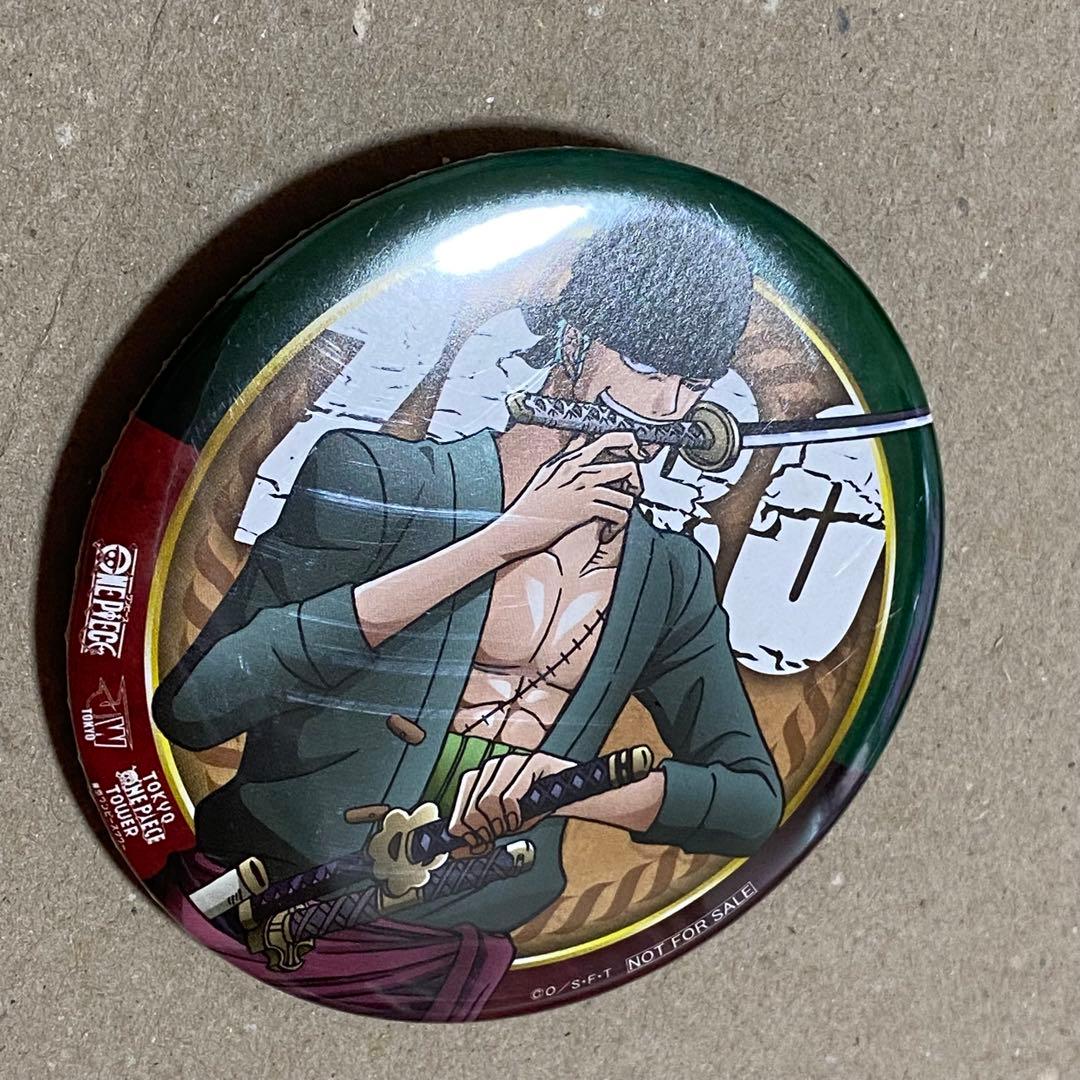 ワンピース ゾロ 缶バッジ 東京ワンピースタワー J-WORLD JW - メルカリ