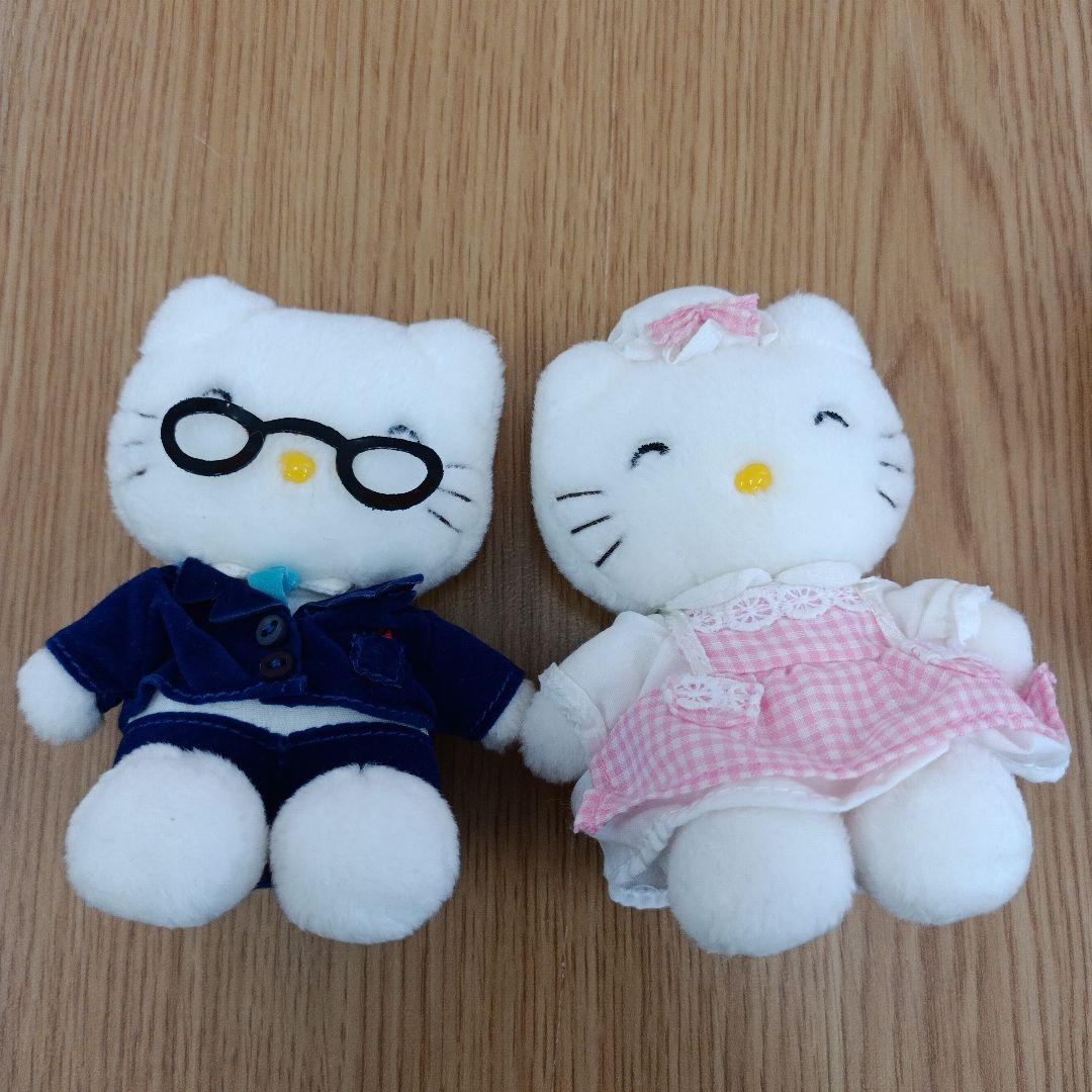 希少 ハローキティ 25周年 キティズファミリー ぬいぐるみマスコット