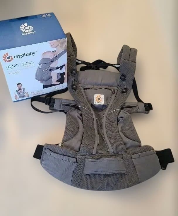 エルゴベビー 抱っこ紐 グレー 収納バッグ付き