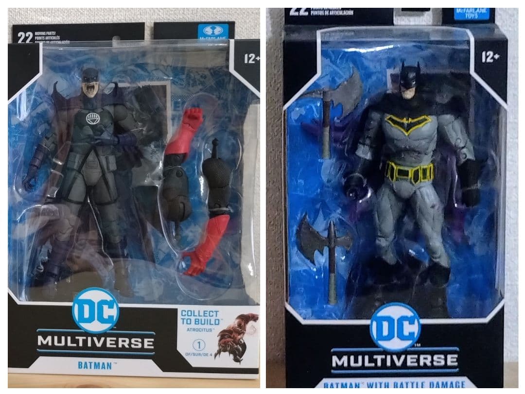 マクファーレントイズ　バットマン　バトルダメージ　ブラッケストナイト 2026年最新】ブラッケストナイトの人気アイテム - メルカリ