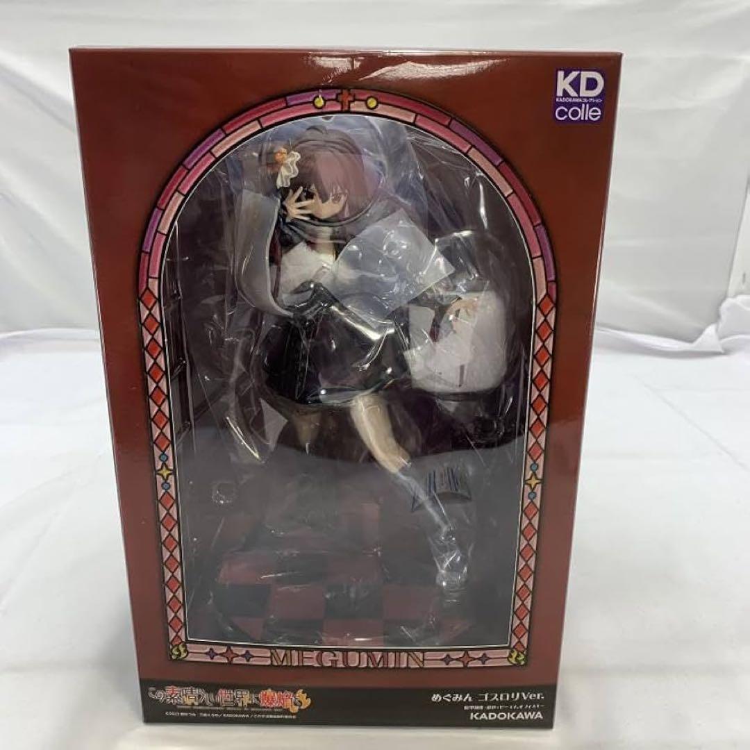 新品未開封 めぐみん ゴスロリver. 1/7スケール フィギュア