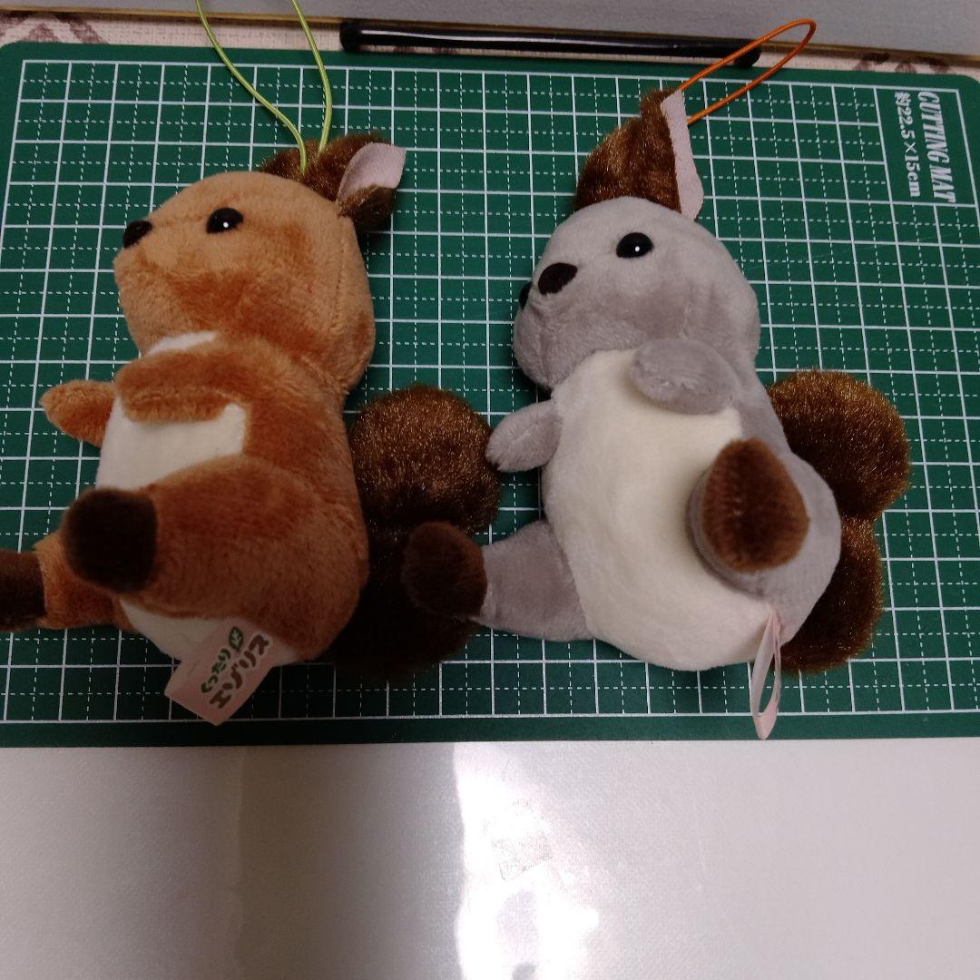くったりエゾリス ぬいぐるみ 2体セット - メルカリ
