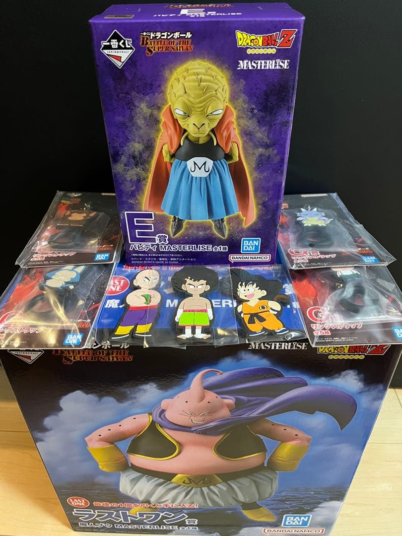 一番くじ　ドラゴンボール　E賞　バビディ　ラストワン賞　魔人ブウ　下位賞セット