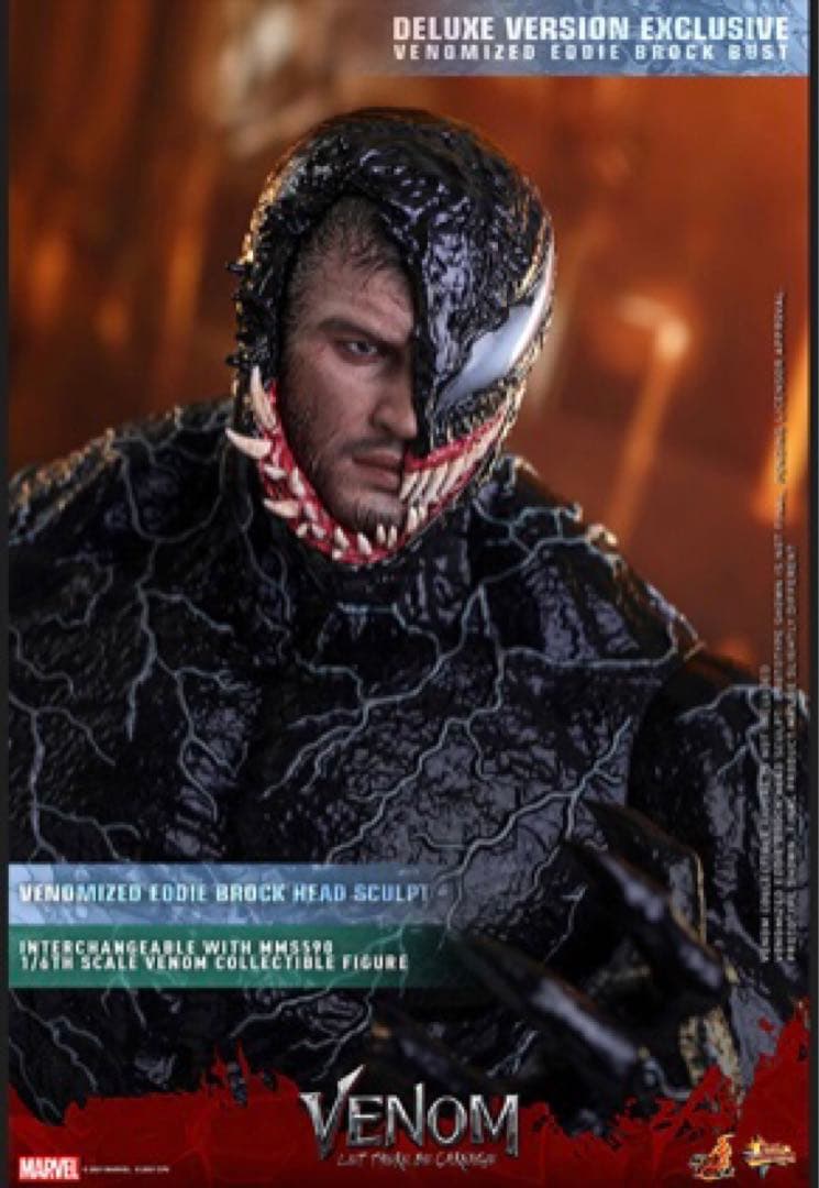 1/6 ホットトイズ カーネイジ 🎗 ボーナスアクセサリー付き ヴェノム