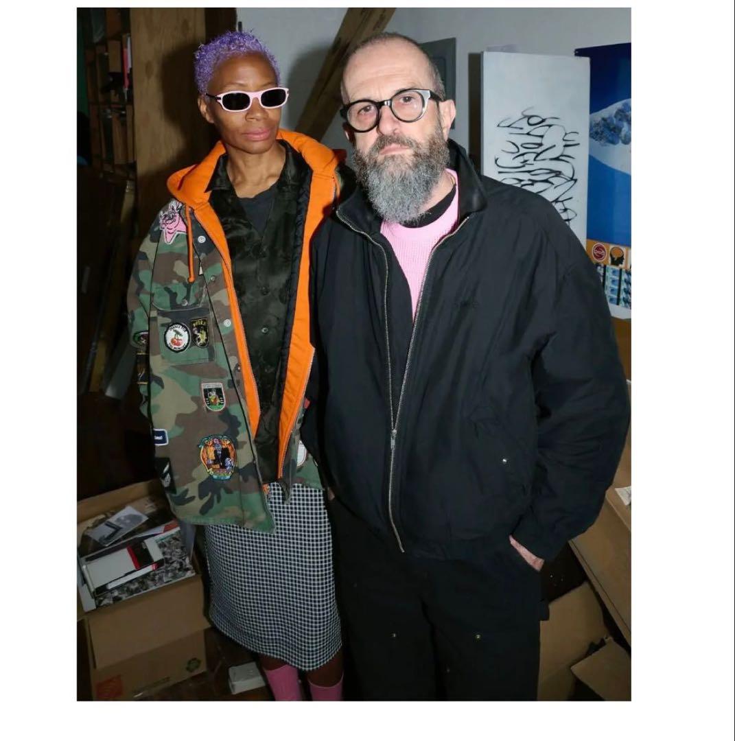 常田大希 愛用 Supreme レザーカラーユーティリティジャケット M