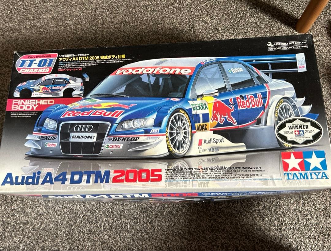 ホビーラジコン Audi A4 DTM 2005 1/10 RC TT-01 アウディ A4 DTM 2005 完成ボディ仕様 | HLJ.co.jp