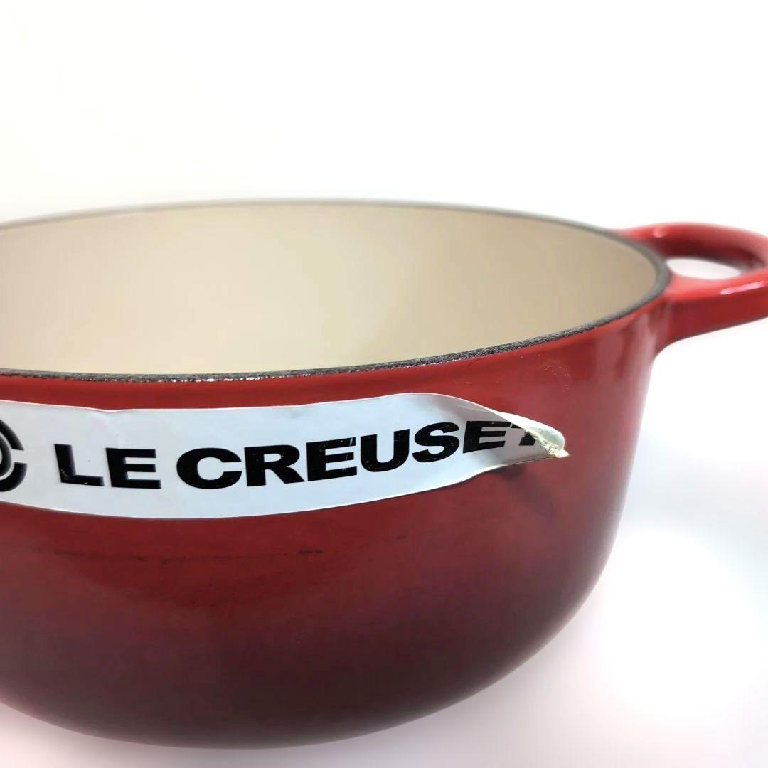 ル・クルーゼ ココット・ロンド 20cm レッド（チェリーレッド） - メルカリ