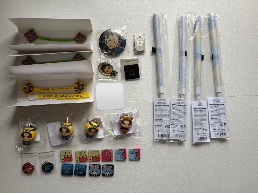 三代目JSB 登坂広臣 ØMI グッズ キーホルダー 缶バッジ