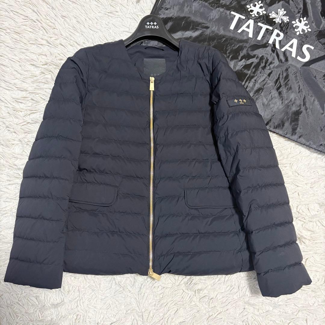大きいサイズ✨美品 TATRAS NOKO ダウンジャケット ブラック 付属品有 TATRAS（タトラス） ダウンジャケット NOKO ノコ レディース ショート