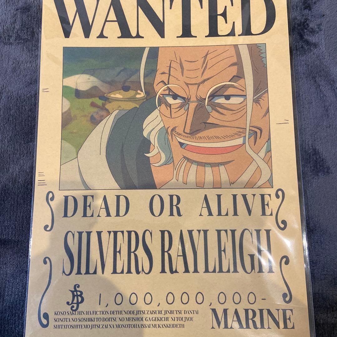 ワンピース 手配書ポスター A4 2枚セット ロジャー レイリー - メルカリ