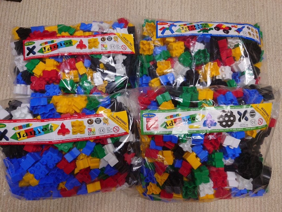 【新品未開封】Morphun モルファンブロック 3歳＋ 4歳＋ 5歳＋