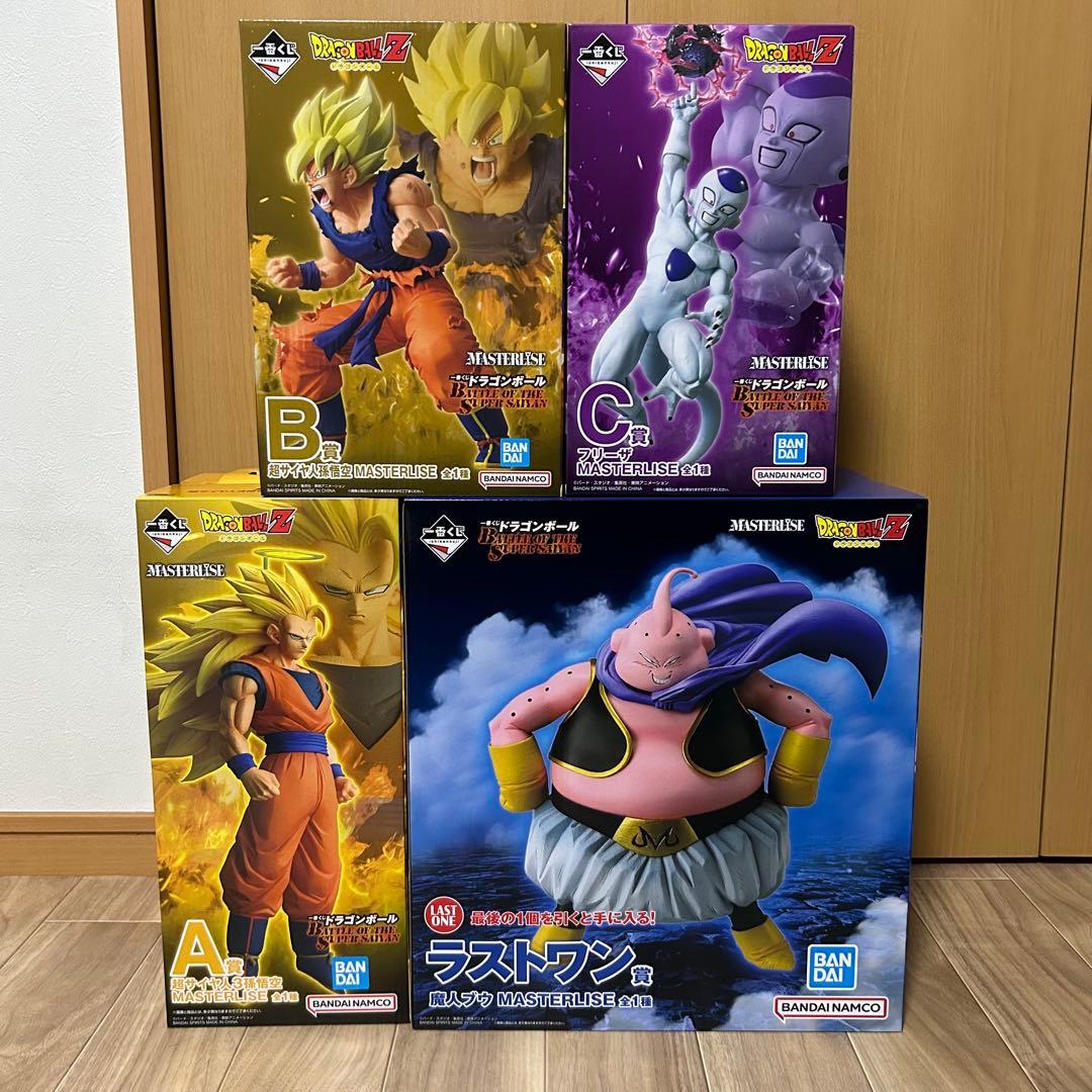 ドラゴンボール一番くじ　ラストワン賞　A賞 B賞 C賞 フィギュア4点まとめ売り