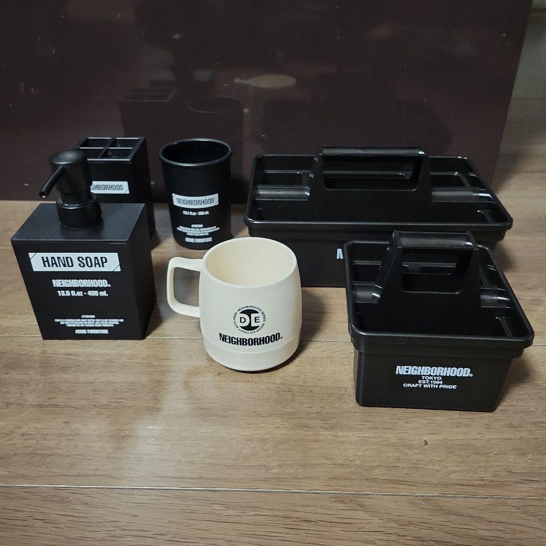 NEIGHBORHOOD　ネイバーフッド　小物入れ　コップ　ハンドソープ　歯磨き