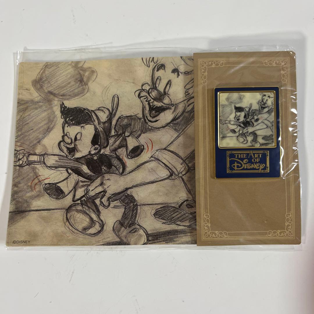 ディズニー　アート展　ピンバッジ　 ピノキオ②