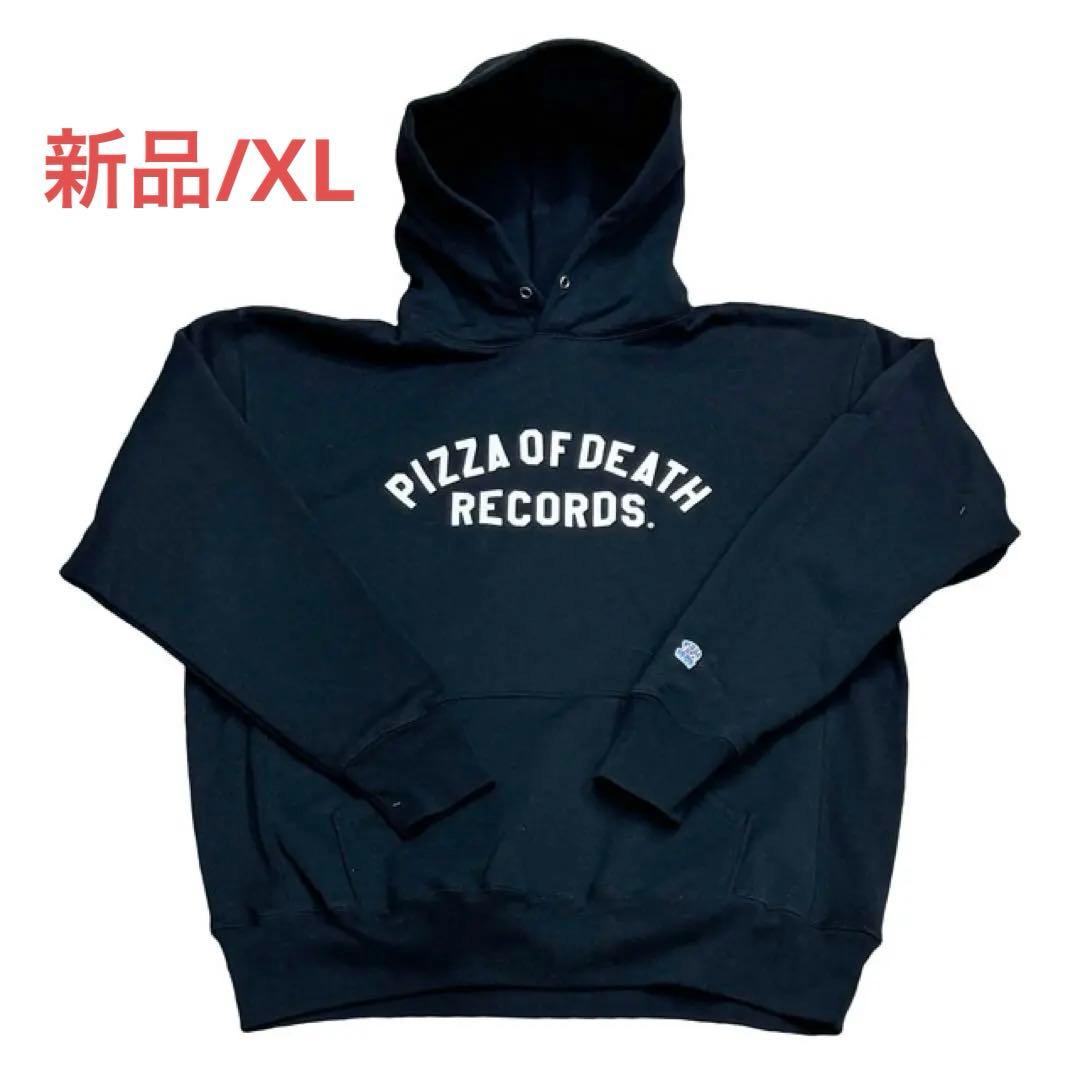 PIZZA Lab Logo HOODIE pizzaofdeath 黒XL