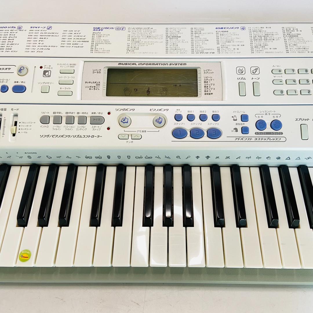 動作品！ カシオ LK-203TV 光ナビゲーションキーボード - メルカリ